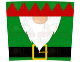 Christmas Elf 20oz Tapered Tumbler Wrap